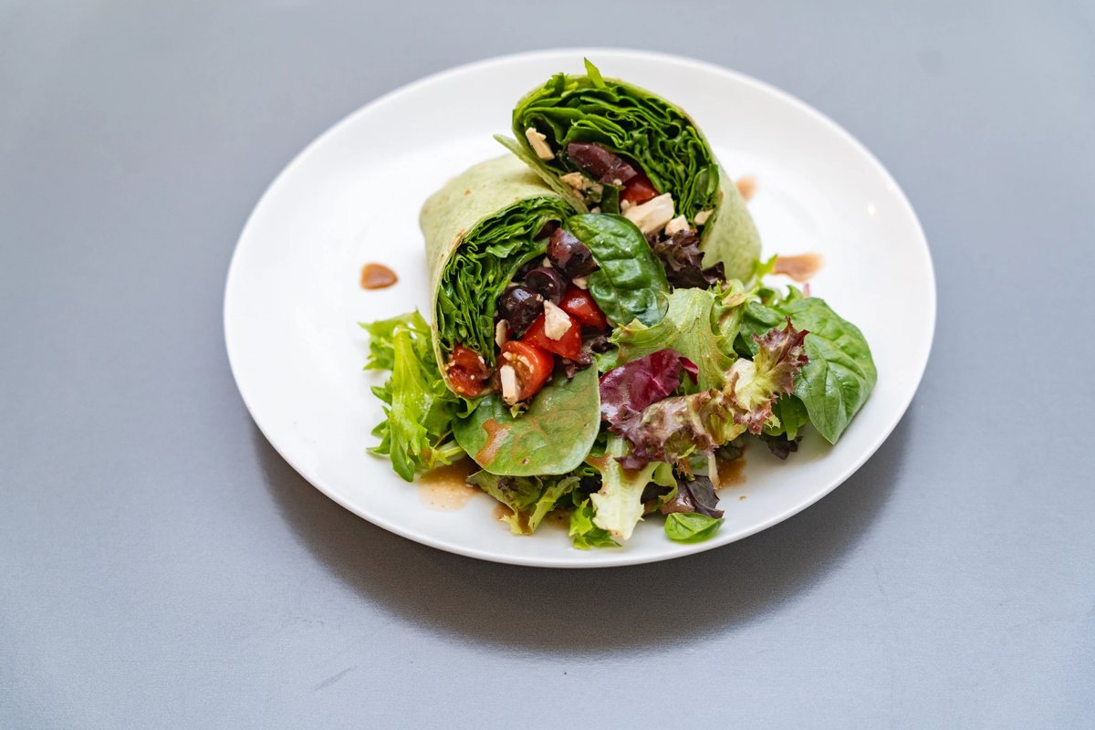 Greek Wrap — Wholesome 360 healthy catering Chicago