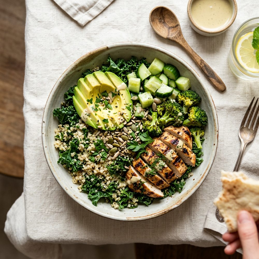 Build Your Own Green Power Bowls