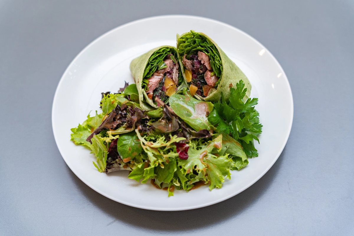 Skirt Steak Wrap — Wholesome 360 healthy catering Chicago